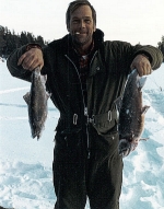 Winter Fishing at Spruce Shilling Camp