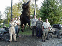 Moose Hunting in Ontario - Spruce Shilling Camp